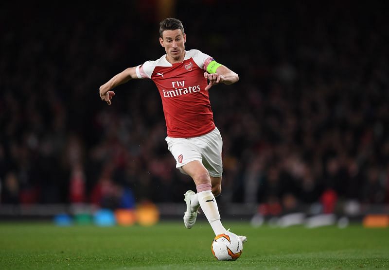 Laurent Koscielny was handed the skipper's armband for the 2018-19 season